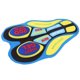 thumbnail image 5 of Pantalones Cortos De Ciclismo Almohadilla De Repuesto Ropa Interior Pantalones Cojín Accs 20D Amarillo Azul, 5 of 5