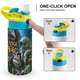 thumbnail image 4 of Magia extraña Botella de Agua con Tapa Pop Top de Un Toque, Acero Inoxidable, a Prueba de Fugas, para Deportes, Botella Infantil azul 12 oz, 4 of 6