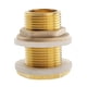 thumbnail image 4 of Conector De Tanque De Agua De Latón Montaje De Mamparo Con Anillo De Goma DN15 45 Mm, 4 of 5