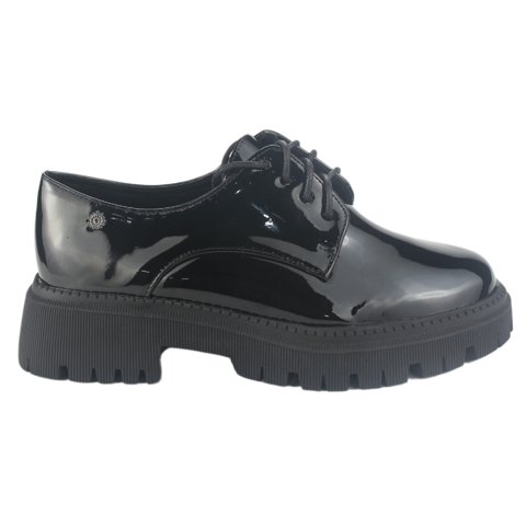 Mocasin Chalada Mujer Lina-1 Negro Casual