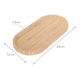 thumbnail image 3 of Pack 2, Tabla Para Picar De Madera Ovalada Ovalada Madera, 3 of 3