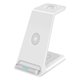 thumbnail image 1 of Soporte De Cargador Inalámbrico 3 En 1 Oficina De Regalos Para IPhone 13 12 11 XR X 8 Blanco, 1 of 5