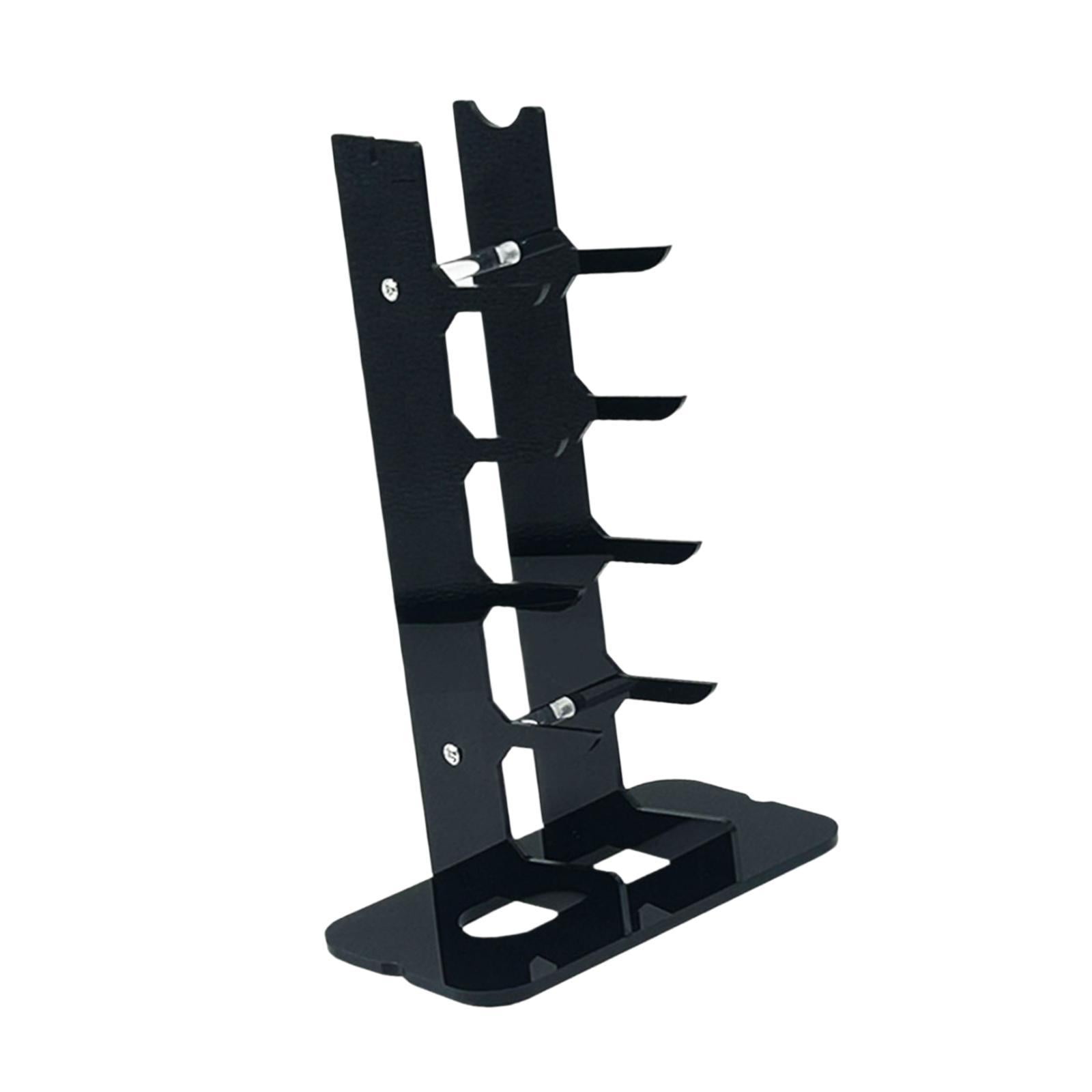 Bothyi - Estante De Exhibición De Cuchillos De Acrílico, Soporte Para Cuchillos Para Supervivencia, Decoración Del Hogar, Color Negro