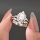 thumbnail image 4 of Juego de Anillos de Moissanita de 1.5 Quilates para Mujer Color D Claridad VVS1 Juego de Anillos Nupciales de Moissanita Anillos de Boda de Plata Esterlina 925 para Mujer Talla 5-9, 4 of 8