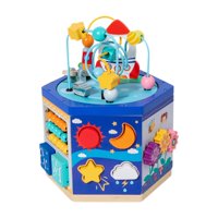 Bothyi - Cubo De Actividades Para Niños, Colores, Formas, Habilidades Motoras Finas, Juguetes De Viaje Para Bebés