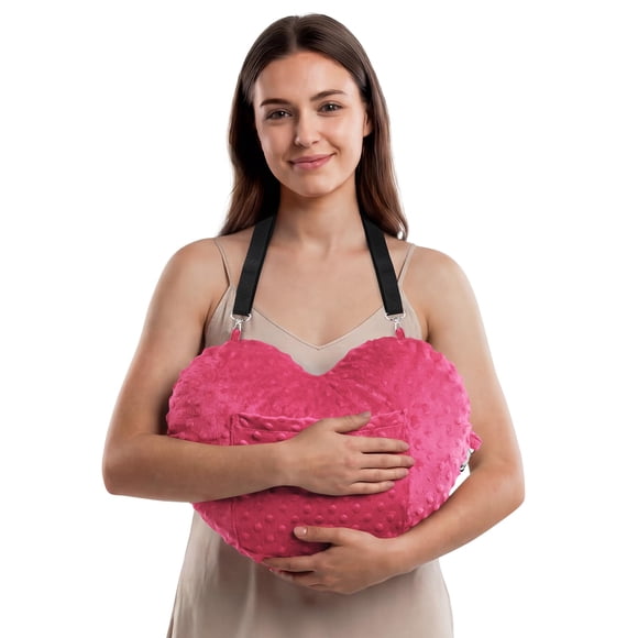 Almohada okmaba para Cirugía de Corazón y Histerectomía – Rosa