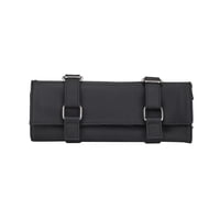 Magideal - Estuche Para Tijeras De Cuero Pu, 10 Estuches Con Bolsillos Estuche Para Herramientas Para El Cabello Estuche Para Herramientas De Salón Para Peluquer , Negro