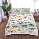 thumbnail image 1 of v1014 Bed Sheets World Dinosaurs Children Duvet Cover Set EU Single Double King US Twin Full Queen Size Bed Linen Set 3-Piece Bedding Set (1 Duvet Cover + 2 Pillow Shams) Bed Sheets ju1014, 1 of 5