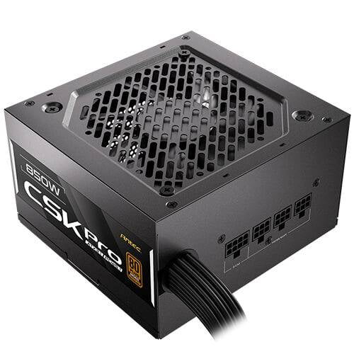 Fuente de Poder Antec CSK Pro 850W EC, Semi-Modular, Certificada 80 Plus Bronze