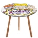 thumbnail image 1 of Rugrats-theme Fitted Round Tablecloths Elastic Edged Table Covers Waterproof Table Cloth for Kitchen Holiday Party Tables Decor 150cm, 1 of 6