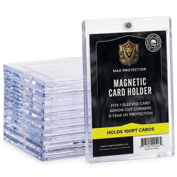 Portacartas Magnético Máxima Protección Pack De 10 Protección Uv