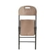 thumbnail image 2 of Silla Plegable 46x53x87cm Beige Beige Tamano Unico, 2 of 5