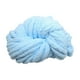thumbnail image 1 of Hilo Grueso De Chenilla, Lavable, Súper Voluminoso, Para Crochet, Tejido, Color Azul Claro, 1 of 3