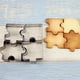 thumbnail image 4 of 4pcs, Puzzle Cookie Cutters, Stainless Steel Candy Mold, Fun Biscuit Molds, Chocolate Cutters, Cake Decorating Molds, Baking Tools, Kitchen Gadgets, Kitchen Accessories, Home Kitchen Items, 4 of 4
