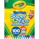 thumbnail image 1 of Juego de Rotuladores Crayola Super Tips 120 Unidades con Silly Scents, 1 of 3