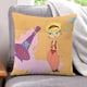 thumbnail image 1 of Yo Sueño con Jeannie Fundas de almohada de terciopelo con tema, regalos de funda de almohada, decoración para el hogar, cojín de lanzar, regalo de cumpleaños para fans y parejas.66*66cm., 1 of 6