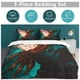 thumbnail image 5 of Jujutsu Kaisen Anime 3 Piece Bedding Sets Decor Comforter Sets With One Duvet Cover Two Pillow Shams, 5 of 5