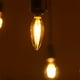thumbnail image 5 of Bombilla incandescente LED tipo vela E14 de 4 W y 30 W, equivalente a 2200 K, blanco cálido, Cri80+, 300 lm, base de rosca pequeña, paquete de 5, 5 of 5