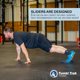 thumbnail image 5 of Deslizadores de entrenamiento Tumbl Trak 23 cm azul (par), 5 of 7