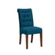 thumbnail image 2 of Silla Oviedo Tela Velvet Azul Petroleo, 2 of 2