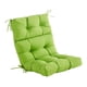 thumbnail image 3 of Cojín Para Mecedora De Jardín Plegable Para Asiento Profundo, Cojín Para Tumbona, Color Verde, 3 of 5