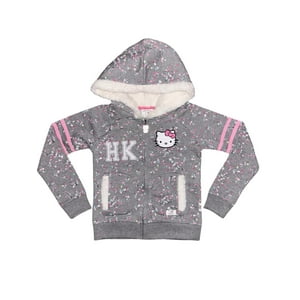 Poleron Niña Hello Kitty Gris 3