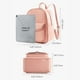 thumbnail image 3 of Ecosusi Mini Mochila Evelina de Papel Lavable Ecológico 11" Rosado, 3 of 8