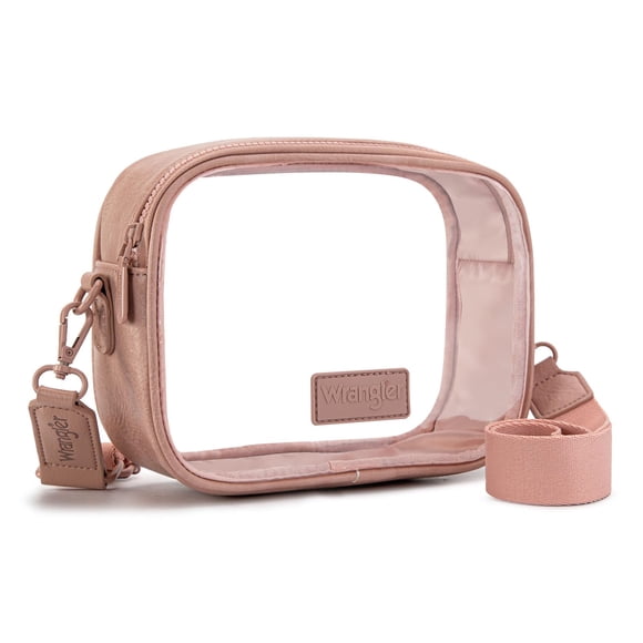 Bolso bandolera transparente Montana West 20 × 16 × 7 cm