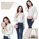 thumbnail image 3 of Riñoneras 3 en 1 de moda para mujer, elegantes bolsos de hombro con correa de cadena, pequeñas riñoneras para mujer, versátiles bolsos de mano para adolescentes, color rosa, 3 of 6