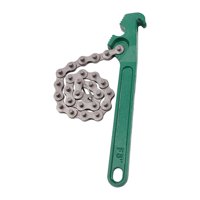 Magideal - Llave De Correa De Filtro Llave De Filtro De Motor Abridor De Filtro Mango De Acero De Alto Carbono Herramientas De Motor Automático Herramienta , Con Cadena De 8 Pulgad Con Cadena De 8 Pulgadas