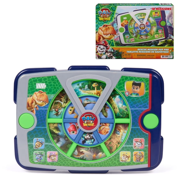 Pup Pad Juguete Interactivo de Paw Patrol – Película Dino (Misión de Rescate)