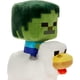 thumbnail image 2 of Peluche Mattel Minecraft Zombie Chicken Jockey 20 cm, 2 of 6