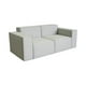 thumbnail image 2 of Sofa Aura Dos Cuerpos Lino Gris Claro, 2 of 3