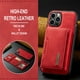 thumbnail image 1 of Wallet Case For IPhone 14 13 12 Pro Max Plus With Card Holder,Detachable Magnetic Faux Leather Kickstand Case With 8 Card Slots,Shockproof Cover, 1 of 3