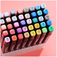 Oem - Marcadores Plumones Doble Punta 80 Colores