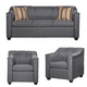 thumbnail image 1 of Juego De Living 3-1-1 VENECIA Gris Lino, 1 of 4