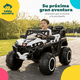 thumbnail image 4 of Auto Eléctrico Infantil Buggy 12V 5 Motores Control Remoto Little Monkey Blanco, 4 of 9