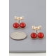 thumbnail image 4 of Aretes Fashnzfab Cinta Con Cereza De Lentejuelas, 4 of 4
