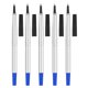 thumbnail image 2 of Recargas DUNBONG 5 unidades 0,7 mm azul para rollerball, 2 of 9