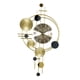 thumbnail image 1 of Adorno De Reloj De Pared Decorativo Ahuecado Silencioso Para Comedor Apartamento, 1 of 5