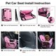 thumbnail image 5 of Asiento elevador de coche Petbobi, reforzado para perros y gatos, bolsa portátil y transpirable con, 5 of 15