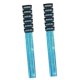 thumbnail image 1 of 12 Piezas De Reflejos De Oropel Para El Cabello Con Purpurina Para Regalos De Halloween, Peluquería Diaria, Azul Cielo, 1 of 5