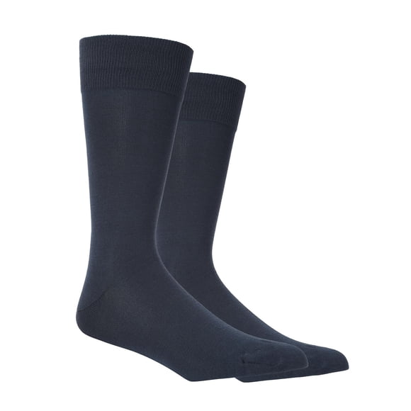 Pack 2 Pares Calcetines Hilo Hombre 144N-Azul A
