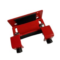 Magideal - De Tambor De Bajo, Accesorios De Ajuste De Elevación, Soporte Ligero, Almohadilla De Tambor De Metal Profesional, Juego De Batería Electrón Rojo
