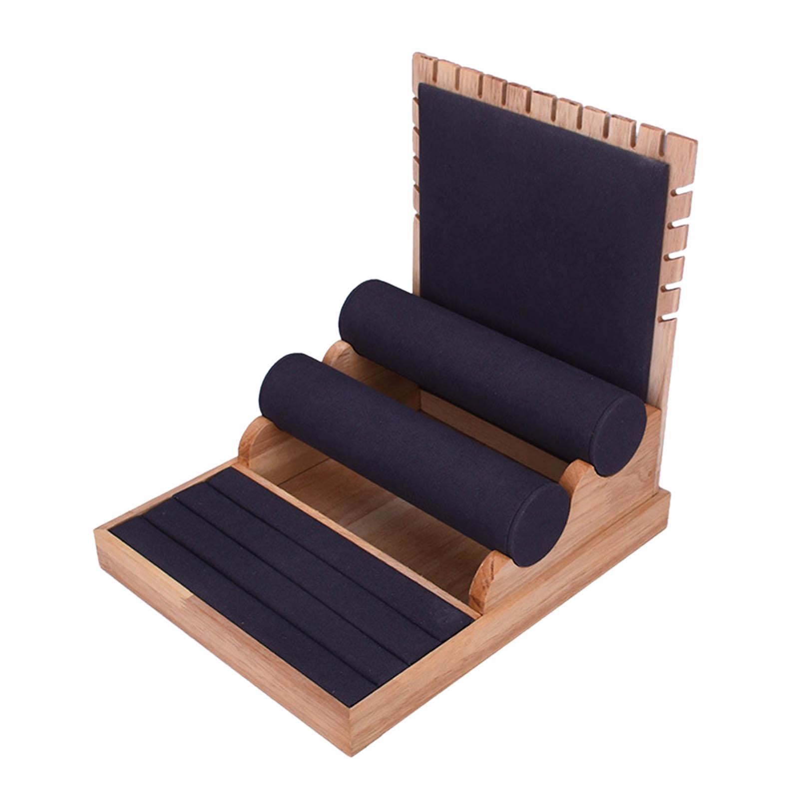 Magideal - Accesorios De Exhibición De Joyería , Soporte De Exhibición Creativo Para Sala De Exposición De Dormitorio De Organización , Gris Oscuro