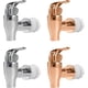thumbnail image 1 of Paquete de 4 grifos de repuesto para dispensador de bebidas, reutilizables, para jarras de vidrio y grifos de agua., 1 of 5