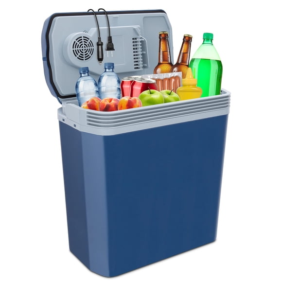 Cooler & Warmer Ivation, eléctrico portátil, 24 L, con asa