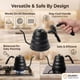 thumbnail image 5 of Hervidor de cuello de cisne Barista Warrior 1,2 L negro mate, 5 of 7