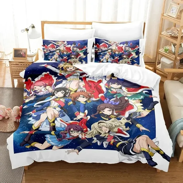 Revue Starlight Bedding Set Boys Girls Size Duvet Cover Pillowcase Bed Kids Adult Fashion Home Textileextile Bed Sheets