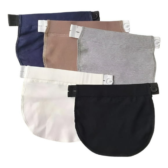 Set de 5 Extensores Pantalón Embarazo Ajustable Maternal Jhn
